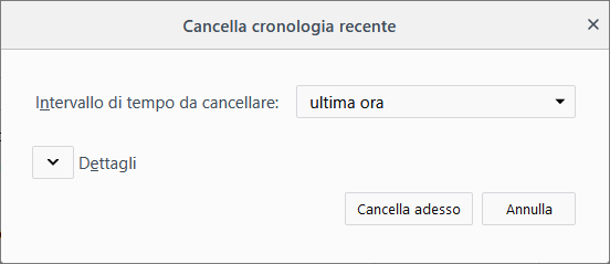 Come Cancellare Cronologia Firefox - Effe1